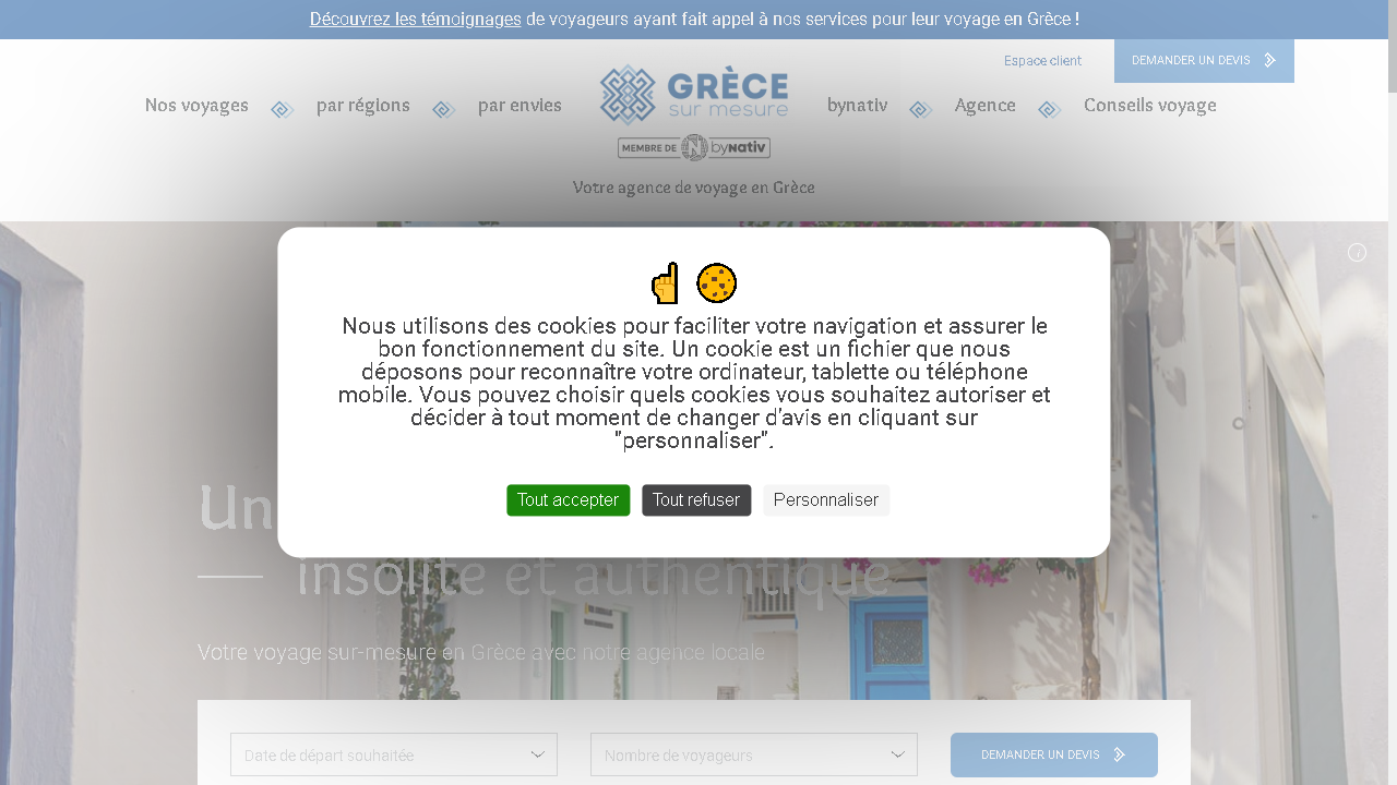 Capture d'écran de https://www.grece-sur-mesure.com/